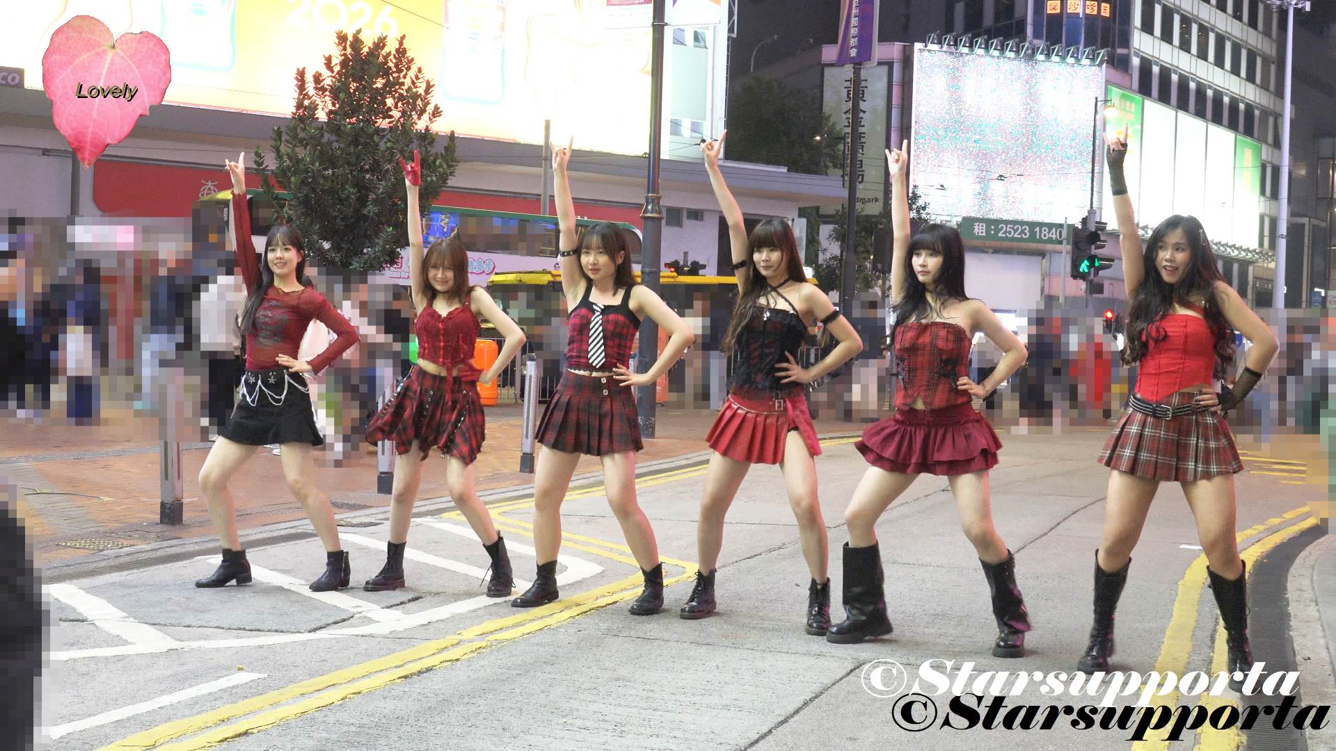 20251227 KPOP dance @ 香港銅鑼灣Casetify對出